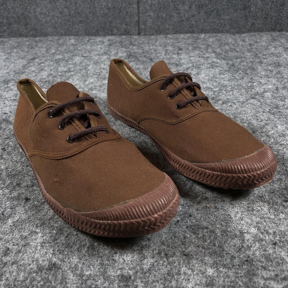 Tomy Takkies Bata Sneakers Men's Size 6 Brown‎ Causal Canvas Lace Up Shoes